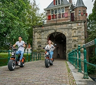 E-scooter rijden met Diner Callantsoog!